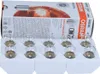 A box of OSRAM R5W 12V light bulbs, with several bulbs displayed in a white tray in front of the box. Náhled obrázku produktu
