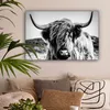 MuchoWow® - Leinwandbilder - Schottischer Highlander - Produktbild-Vorschau 2