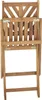 BELIANI Balkonset Braun Akazienholz Tisch quadratisch 58x58 Produktbild-Vorschau 9
