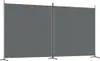 vidaXL Paravent Anthracite 2 pièces 348x180 cm Tissu Voir les images du produit 10
