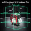 4D 16řádkový laserový nivelační přístroj, vodotěsný, IP54, Náhled obrázku produktu 9