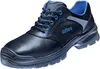 A black safety shoe with blue accents and the brand name 'atlas' visible. Náhľad obrázku produktu