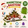 Aluz Magnetische Bausteine 150 Teile Weihnachts-Bauset für Produktbild-Vorschau 7
