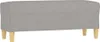 vidaXL Lavica Light Grey 100x35x41 cm Látka Náhľad obrázku produktu 1