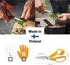 Fiskars Küchenschere 18 cm, Gewürz, Orange, Edelstahl, Produktbild-Vorschau 4