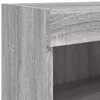 vidaXL Armoire TV murale avec lampes LED Gris Sonoma Voir les images du produit 13