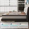 DEWINNER Hybridmatratze 160 x 200 x 25 cm mit Taschenfedern Produktbild-Vorschau 3
