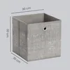SONGMICS Ordnungsboxen, 6er Set, aus Vliesstoff mit Griff, Produktbild-Vorschau 8