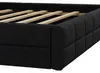 Letto imbottito Flieks 180x200 cm con rete a doghe, letto Anteprima dell’immagine prodotto 6