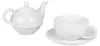 Clayre & Eef Tea for One 350 ml Weiß Keramik Produktbild-Vorschau 3