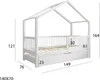 TIMBEE MURLO Duo Hausbett Doppelbett Kinderbett Holz Bett Produktbild-Vorschau 5