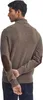 Barbour Half-Zip-Pullover Knöpfe einfarbig braun gestrickt Produktbild-Vorschau 2
