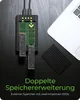 ICY BOX IB-2817MCL-C31 Gehäuse Klonfunktion M2 NVMe SSD Produktbild-Vorschau 8