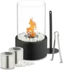 Relaxdays Tischkamin, Bioethanol Kamin, indoor & outdoor, Produktbild-Vorschau 1