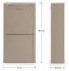 CUBEK - Mülleimer / Abfalleimer Mülltrennsystem 80L - Produktbild-Vorschau 7