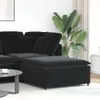 vidaXL Modułowy podnóżek do sofy czarny 100x100x48 cm Podgląd zdjęcia produktu 2