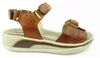 Wolky Acula Softy Wax  Sandalen Plat - Cognac - Maat 41 Produktbild-Vorschau 1