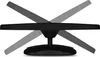 A black baby car mirror with adjustable angles shown from the side. Produktbild-Vorschau