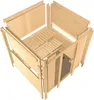 Karibu Sauna Heimsauna Innensauna KALLE 7 68mm Wandstärke Produktbild-Vorschau 14