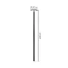 Lucande LED-Außenleuchte Akito, anthrazit, 220 cm, IP54 Produktbild-Vorschau 9