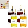 Ölspender Glas 500ml mit Ausgießer | Olivenöl Flasche & Produktbild-Vorschau 2
