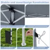 COSTWAY Pavillon 3x3m, Pop-Up Faltpavillon Produktbild-Vorschau 5