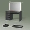 Schminktisch Livinity Imola Anthrazit 120 cm mit Produktbild-Vorschau 7