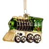 Christbaumschmuck Eisenbahn Glas 8cm 1 Stück grün oder rot Produktbild-Vorschau 3