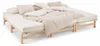 Homestyle4u Holzbett 270x200 mit Lattenrost Familienbett Produktbild-Vorschau 1