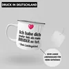 Trendation - Lieblingskind Muttertag Vatertag Emaille Tasse Produktbild-Vorschau 4