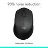 Logitech M330 Silent Plus schwarz Produktbild-Vorschau 2