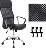 CASARIA ergonomischer Bürostuhl höhenverstellbar Schwarz Produktbild-Vorschau 4