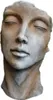 Bellissimo viso femminile in gesso con effetto ruggine, Anteprima dell’immagine prodotto 1