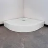 ECOLAM Receveur de douche Semi-circulaire Ben 90x90 x 15 cm Voir les images du produit 11