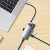 BASEUS HUB Adapter 4in1 WKWG070113/BS-OH067 0,17m grau Produktbild-Vorschau 14
