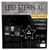 XXL LED Weihnachtsstern Weihnachtsbeleuchtung Gartenstecker warmweiß 140 LED's Anteprima dell’immagine prodotto