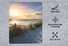 MuchoWow® Mauspad Mousepad Sonnenuntergang - Strand - Düne Produktbild-Vorschau 2
