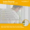 5 Meter | PVC Fensterleiste 30mm | ohne Lippe | Farbe = Produktbild-Vorschau 4
