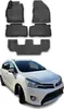 2013-2018 Toyota Verso Fußmatten TPE Schwarz 5 tlg Produktbild-Vorschau 13