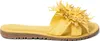 Lazamani Moa Damen Leder-Pantoletten Yellow Größe 40 Produktbild-Vorschau 1