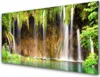 Acrylglasbilder 100x50 Wandbild Druck Wasserfall Natur Produktbild-Vorschau 1