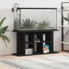 vidaXL Aquariumständer Schwarz 120x40x60 cm Holzwerkstoff Produktbild-Vorschau 2