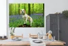 MuchoWow® Poster Ein Beagle in einem bunten Wald 180x120 cm Produktbild-Vorschau 3