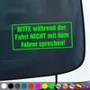 PantherPixel Fahrer Aufkleber Während Der Fahrt Nicht Produktbild-Vorschau 1