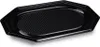 20x Catering-Platte rPET oval schwarz 35 x 24,7 cm Produktbild-Vorschau 1
