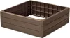 A brown raised garden bed. Náhled obrázku produktu