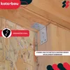 KOTARBAU® Sada 12 ks uhlových spojok, uhlové spojky pre Náhľad obrázku produktu 2