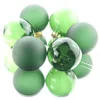 Christbaumkugeln Pine Green dunkelgrün transparent Ø 6 cm Produktbild-Vorschau 1