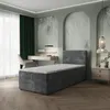 Masseno Boxspringbett PISA 90 90x200 cm Komplett-Set mit Produktbild-Vorschau 1