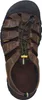 A top-down view of a brown sandal. Produktbild-Vorschau